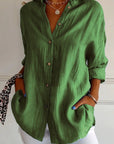 Sasha | Elegant Shirt with Pleated Style
