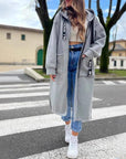 Leslie⢠- Long Hooded Sweatshirtš