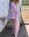 Hailey | Abstract Boho Maxi