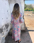 Hailey | Abstract Boho Maxi