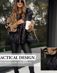 Wendy-Quilted Jacket With Hood