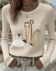 Women's Christmas Jesus Nativity Tops