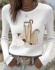 Women's Christmas Jesus Nativity Tops