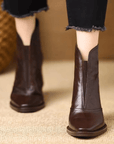 Claudia | Luxury Mid-Heel Ankle Boots