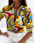 Elisa - Classic Collared Blouse