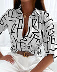 Elisa - Classic Collared Blouse