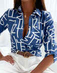 Elisa - Classic Collared Blouse