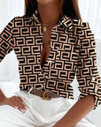 Elisa - Classic Collared Blouse