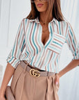 Elisa - Classic Collared Blouse