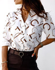 Elisa - Classic Collared Blouse