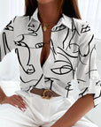 Elisa - Classic Collared Blouse