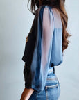 Floral Boho Chic Women's Blouse
