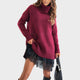 Red Sweater and Black Dress