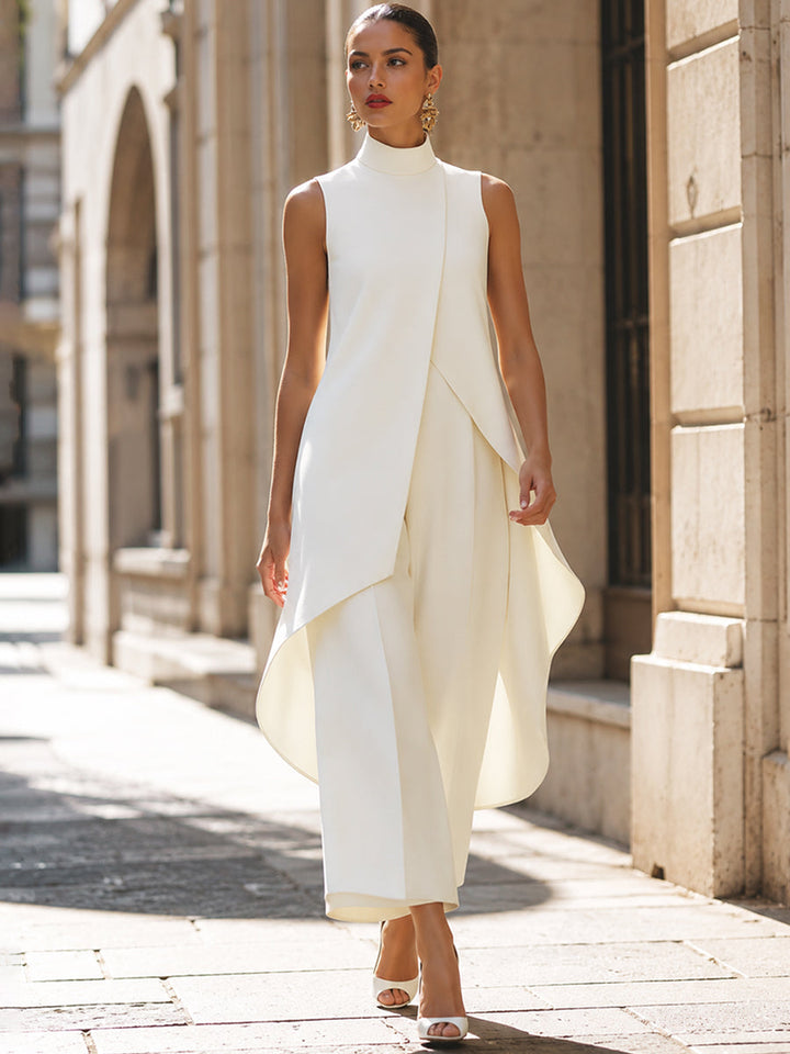 Martina - Elegant, wide-cut one-piece swimsuit
