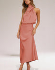 ELARA™ - Elegant Satin Evening Dress