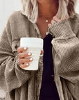 Corduroy Button Jacket Up Top