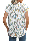Necie | Chic Printed Blouse