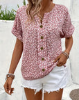 Verna™ | Stylish Floral Print Blouse