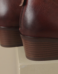 Camille | Luxury Low-Heel Ankle Boots