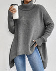 BRIGETTE – LONG TURTLENECK SWEATER