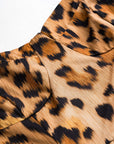BIANCA™ - Bold Leopard Print Midi Dress
