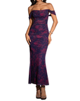 PRIMROSE™ – Stylish One-Shoulder Corset Mesh Dress