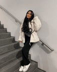 Keira – Soft teddy coat