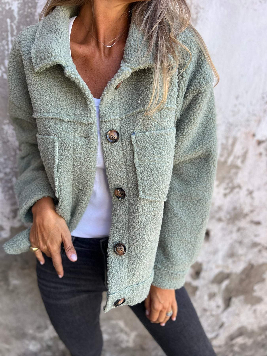 Aluna – Women's Effortless Chic Lapel Cropped Jacket