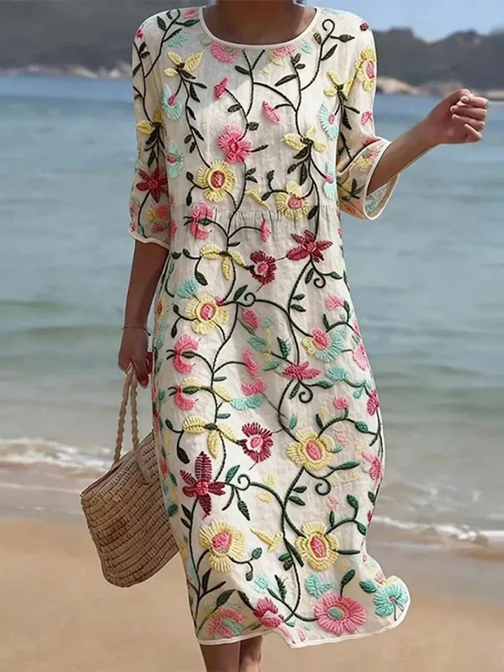 Fern™ | Everyday Comfort Dress With Floral Print