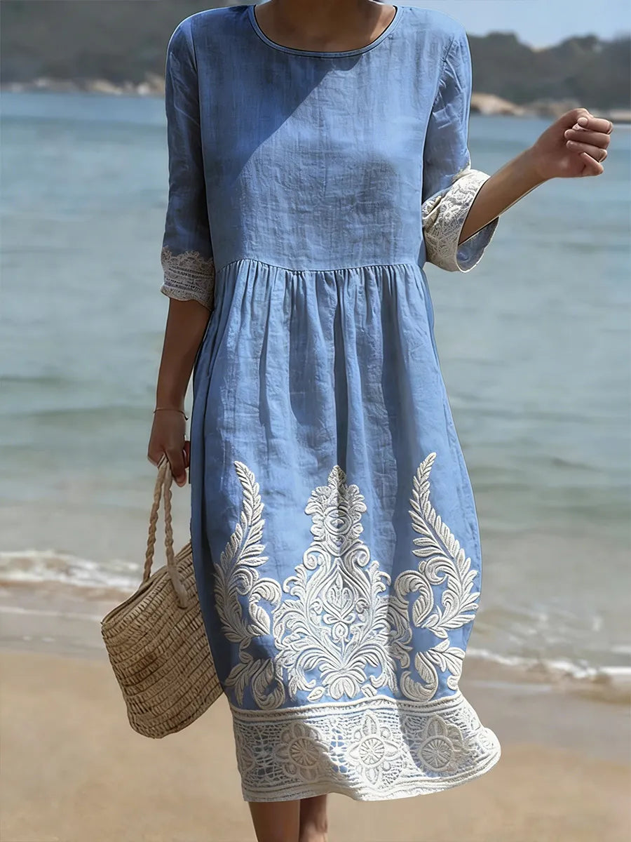 Katia™ | Everyday Comfort Dress With Floral Print