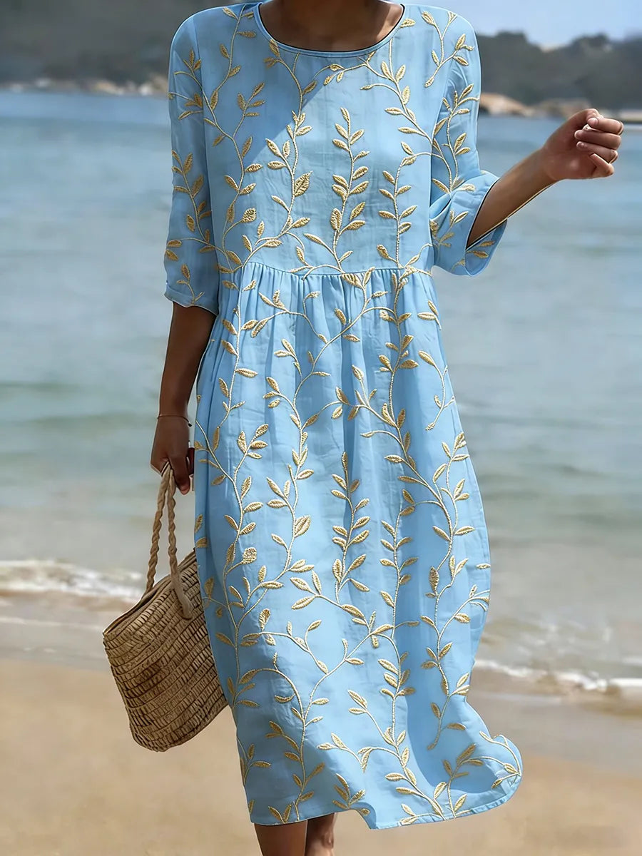 Sonia™ | Everyday Comfort Dress With Floral Print