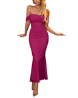 PRIMROSE™ – Stylish One-Shoulder Corset Mesh Dress