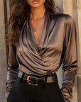 Rosalynn™ Elegant V-Neck Top