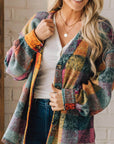 Multicolor Casual Minimalist Jacket