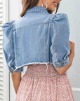 Ripped Denim Jacket