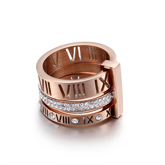 Roman Crystal Ring