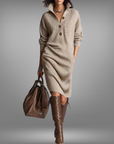 Jane - warm knit dress