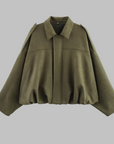 Claudette™ - Comfy Loose Fit Military Jacket