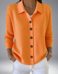 Layla™ Lapel Button Knitted Cardigan Sweater