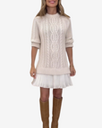 Gaëlle™ Knitted Sweater Dress
