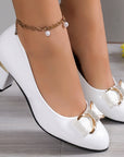 Evelyn | Classic Bow Heels
