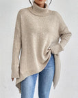 BRIGETTE – LONG TURTLENECK SWEATER