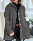 Cordia™ | Cozy Corduroy Hooded Jacket