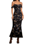 PRIMROSE™ – Stylish One-Shoulder Corset Mesh Dress