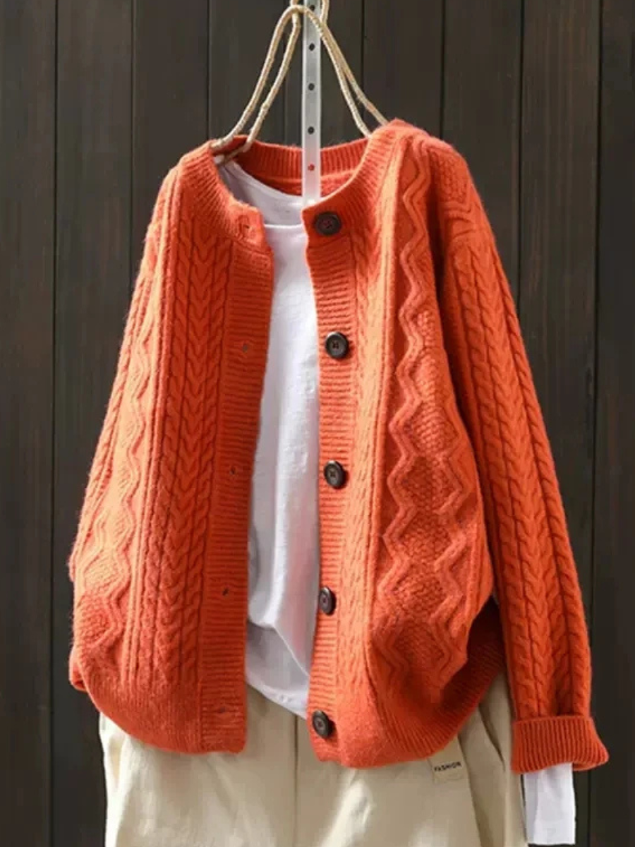 Lorenza | Cable Cardigan