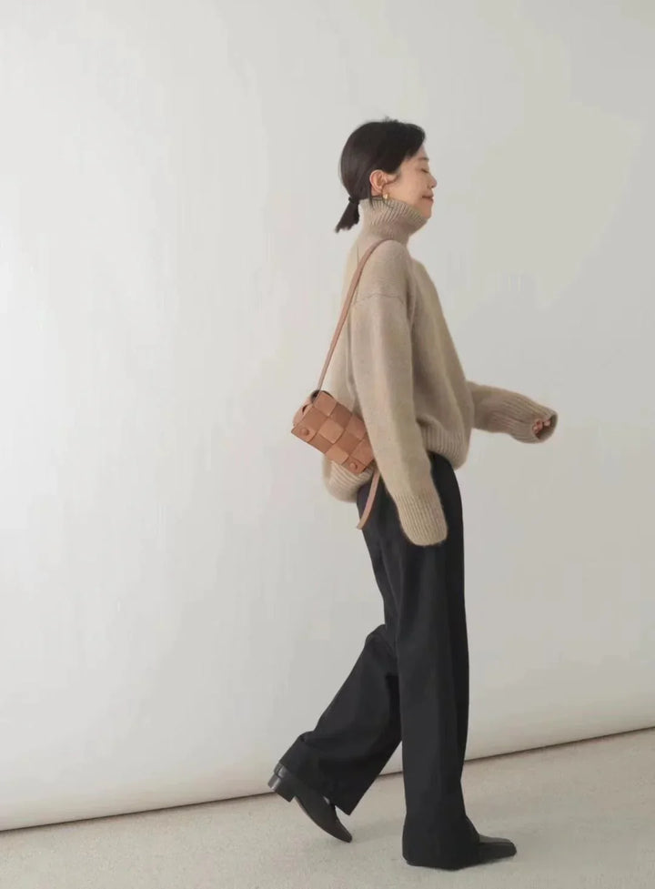 LOTTIE™ | CASHMERE TURTLENECK JUMPER