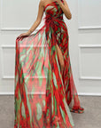 Mia™ | Vibrant Draped Dress