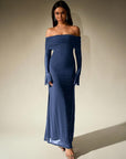 DARCIE™ - Off Shoulder Ruched Sequin Bodycon Evening Gown