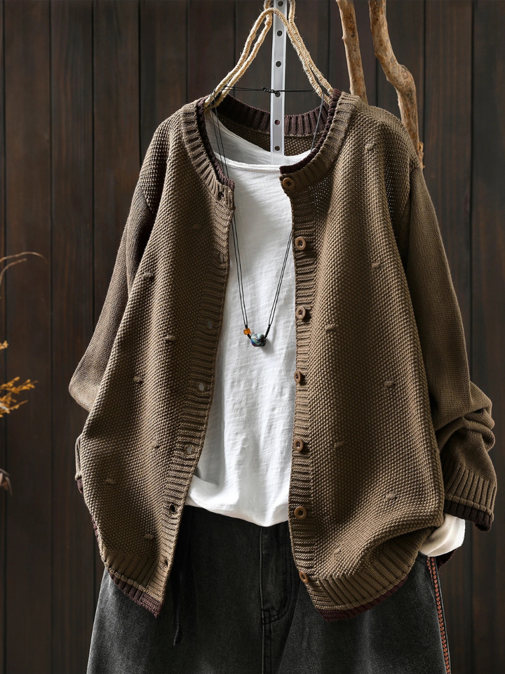 Isolde | Textured Cardigan