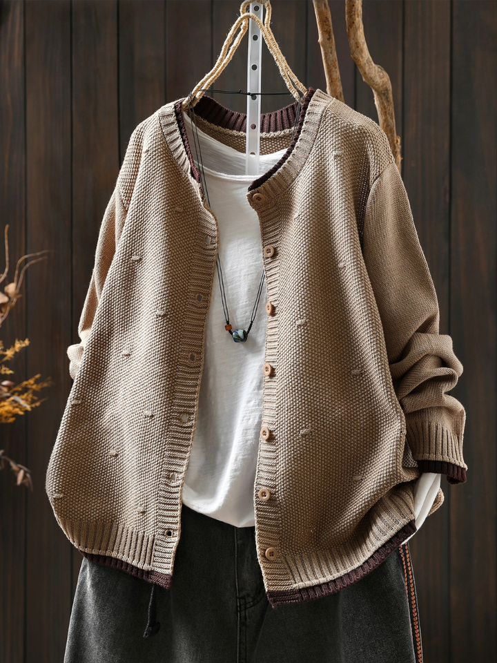 Isolde | Textured Cardigan